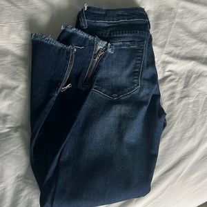 KanCan Dark Denim w/ankle zippers